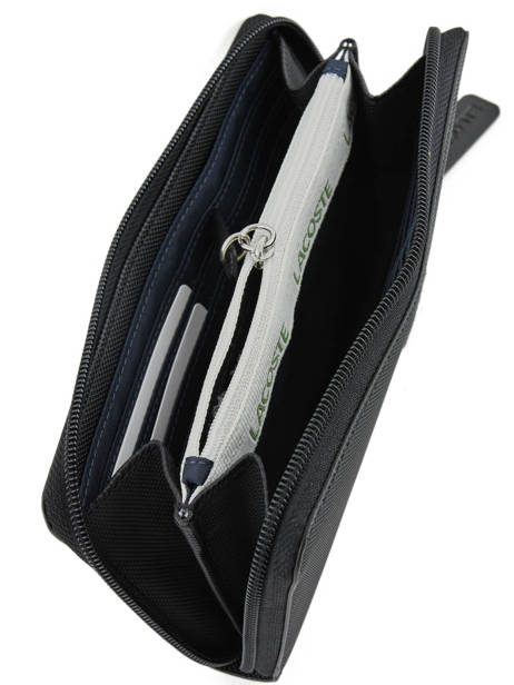 Portefeuille L.12.12 Lacoste Zwart l.12.12 concept NF2900PO ander zicht 2