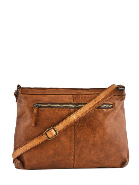 Cross Body Tas Heritage Leder Biba Bruin heritage BT16 ander zicht 3