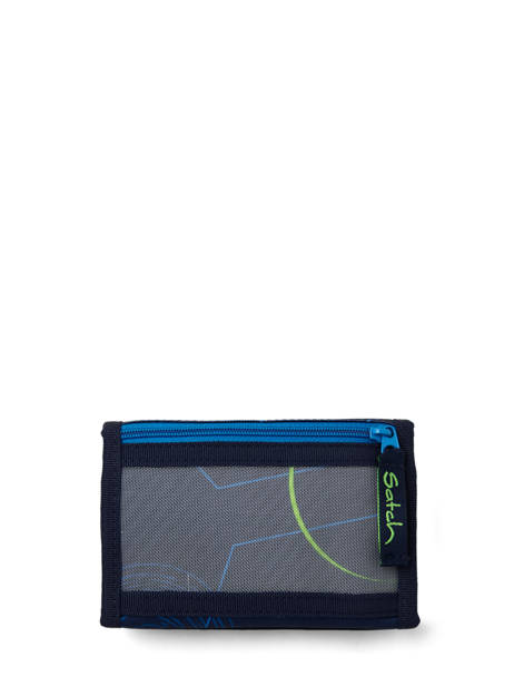 Portefeuille Satch Blauw wallet WAL1 ander zicht 5