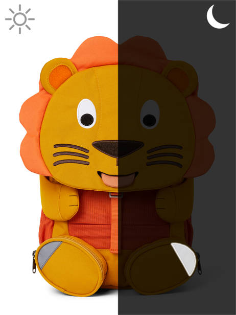 Rugzak Affenzahn Geel large friends AFZ-FAL2 ander zicht 5