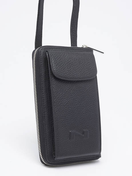 Telefoonetui Pocket Leder Nathan baume Zwart n city 3 ander zicht 2