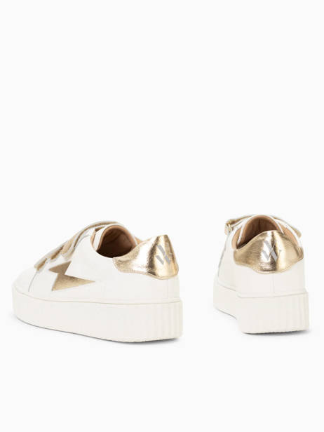Sneakers Marilou Vanessa wu Wit women BK2387OR ander zicht 4