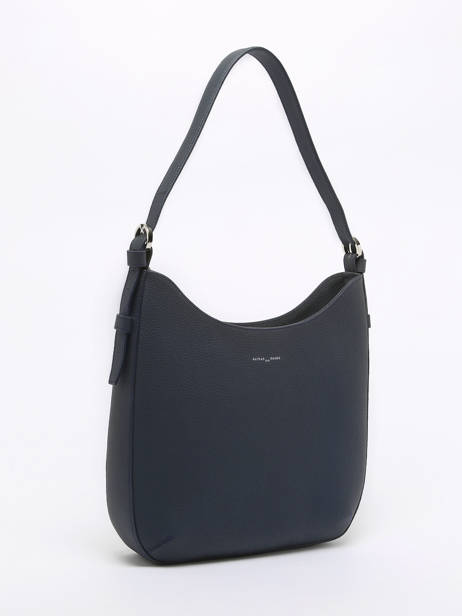 Schoudertas Rumba Leder Nathan baume Blauw nathan 53 ander zicht 4