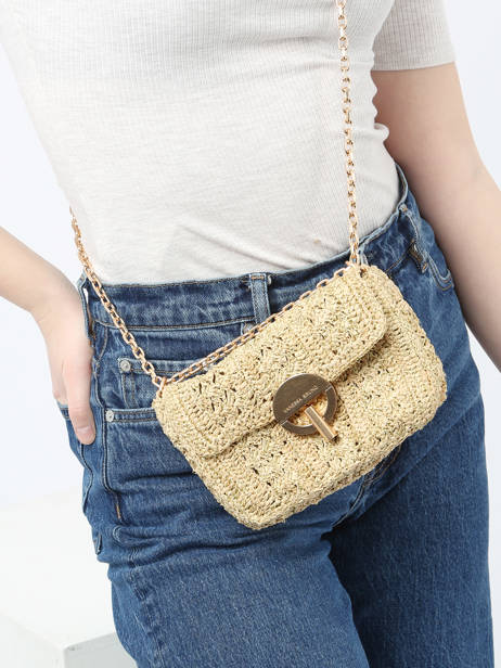Cross Body Tas Moon Raphia Vanessa bruno Goud moon raphia 91V40326 ander zicht 1