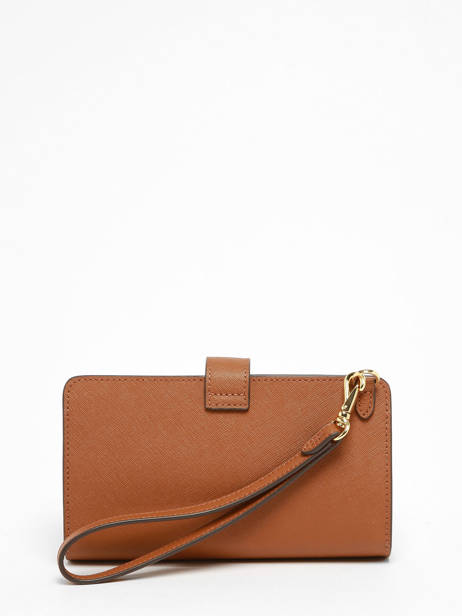 Portefeuille Tech Leder Lauren ralph lauren Bruin dryden 32916514 ander zicht 2