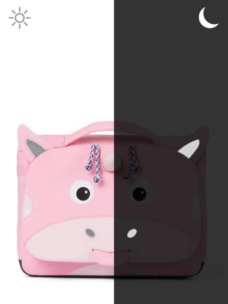 Boekentas Affenzahn Roze schoolbag CAR2 ander zicht 5