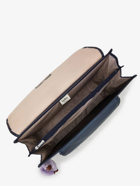 Boekentas 2 Compartimenten Kipling Blauw back to school KI5705 ander zicht 3