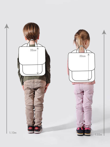 Mini Rugzak Pret Blauw buddies for life 3896 ander zicht 1